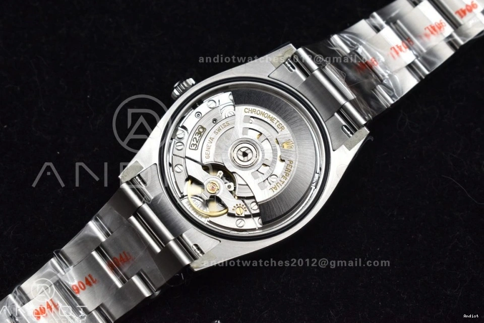 Steel Clean VR3230 36mm Oyster 1:1 Edition Best 904L 126000 Silver Perpetual Black 0405